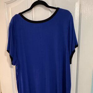 Torrid Super Soft Blue Knit T Shirt Dress, Size 3